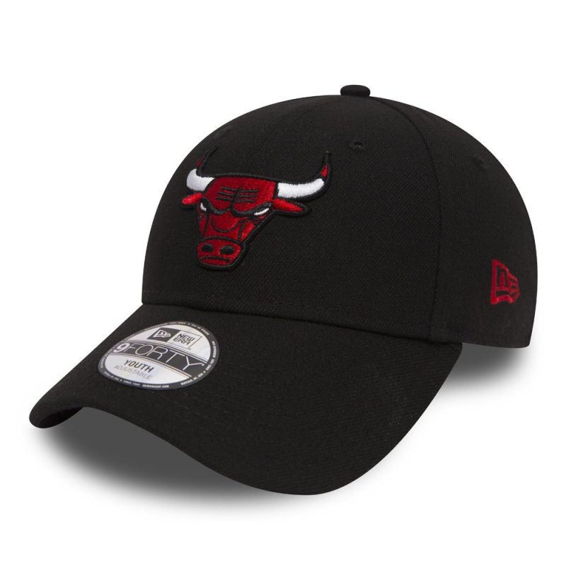 New Era 9FORTY Kids The League NBA Chicago Bulls Black Baseball Cap - 11405644 Odzież/Czapki/Czapki z daszkiem Your Sports Performance