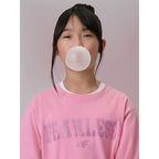 Girls' loose T-shirt with print 4F 4FJRSS26TTSHF3453-56S 4f