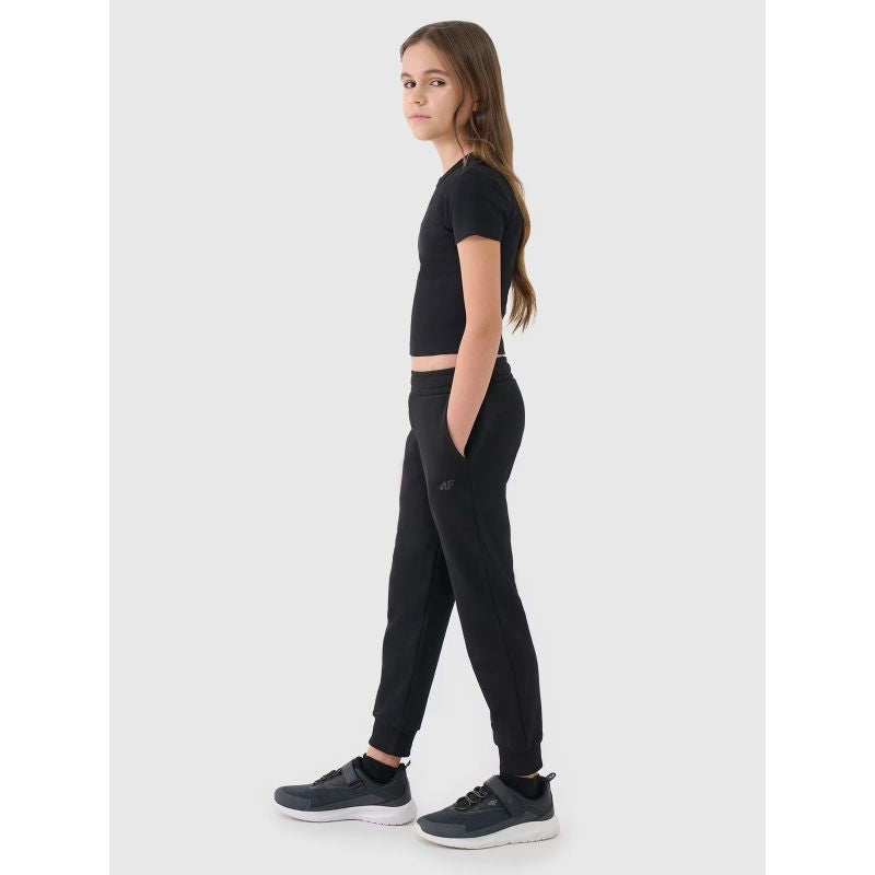 Girls' jogger sweatpants 4F 4FJWSS25TTROF1099-20S *Kategoria tymczasowa Your Sports Performance