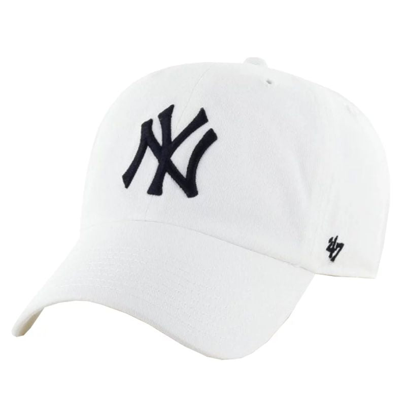 47 Brand New York Yankees Mlb Clean Up Cap B-RGW17GWS-WHA Clothing/Lifestyle/47 Brand Your Sports Performance