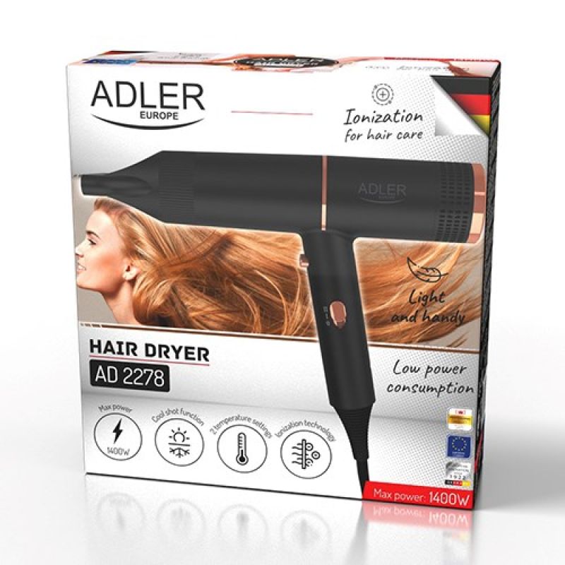 ADLER AD 2278 hair dryer AGD - Produkty/Suszarki do włosów Your Sports Performance
