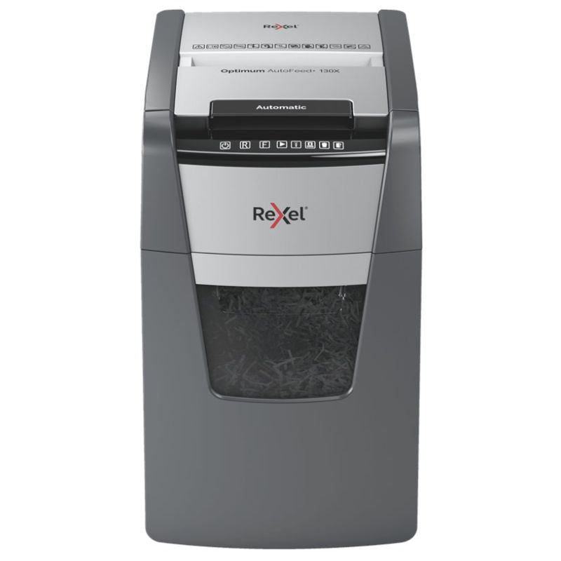 Rexel Optimum AutoFeed+ 130X Shredder, (P-4), 130 sheets, 44 l bin Urządzenia biurowe/Niszczarki Your Sports Performance