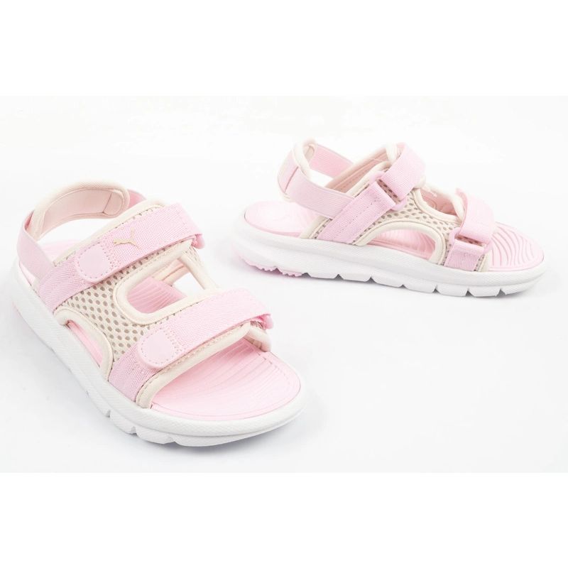 Puma Evolve children's sandals shoes, pink, comfortable, light, Velcro Puma