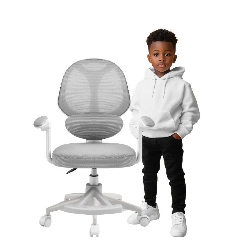 Junior 4.5 Gray Swivel Chair Fotele/Fotele biurowe Your Sports Performance