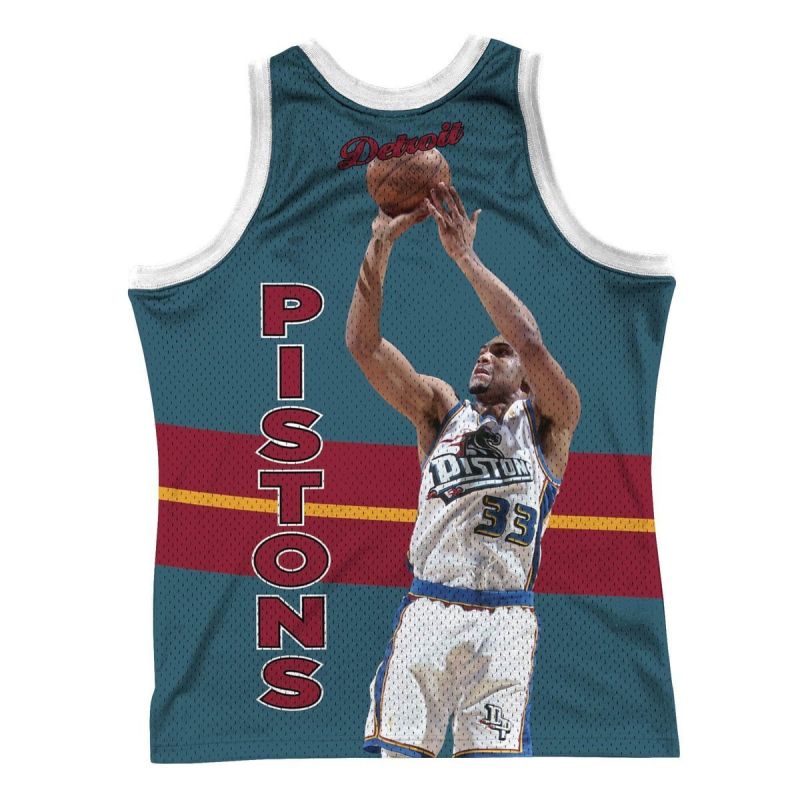 Mitchell & Ness NBA Detroit Pistons Grant Hill Tank Top Koszulki NBA Your Sports Performance