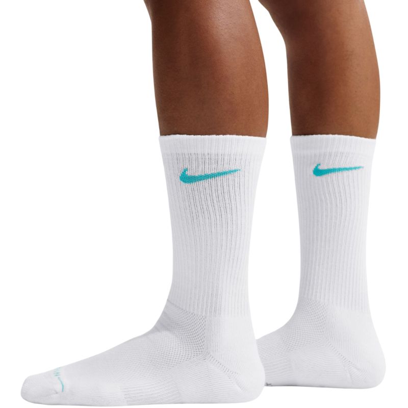 Nike Everyday Elevated Socks 6 Pairs White HQ8021 906