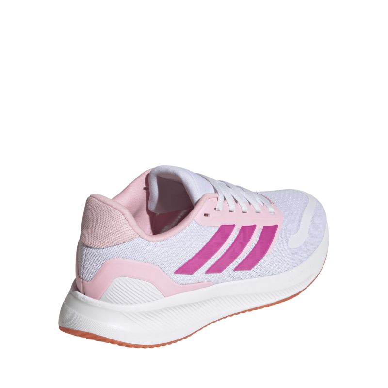 Adidas Runfalcon 5 kids' shoes white and pink JP9396