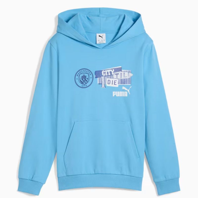 Puma Manchester City FtblNRGY Hoodie Jr 779122-39 sweatshirt Clothing/Football Puma