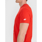 Men's regular t-shirt with volleyball print 4F 4FRAW25TTSHM3236-62S 4f