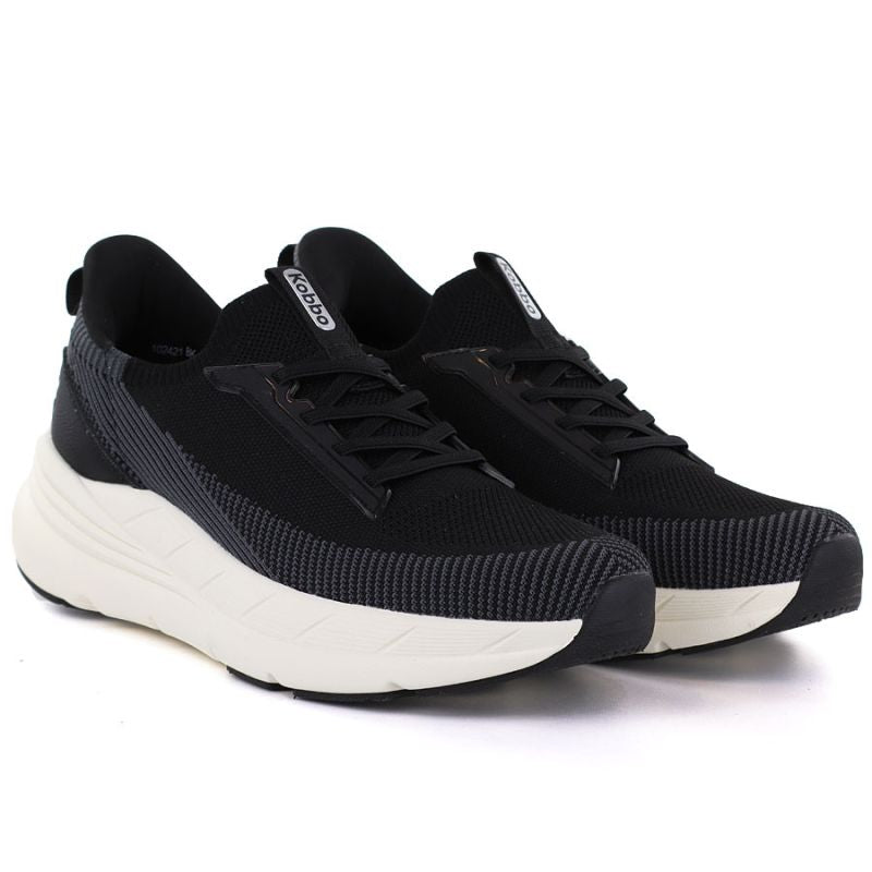 Women's black platform sneakers Kobbo Vinceza 102421 Kobbo