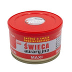 HASKE Pro MAXI Emergency Survival Candle 410g 72h Import z Action/Survival/Światła chemiczne Your Sports Performance