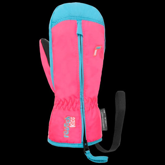 REUSCH Ben Mitten children's winter gloves waterproof insulated mittens pink-blue (62/85/408/3305) Clothing/Outdoor/Czapki, szaliki, rękawiczki, maski/Reusch Your Sports Performance