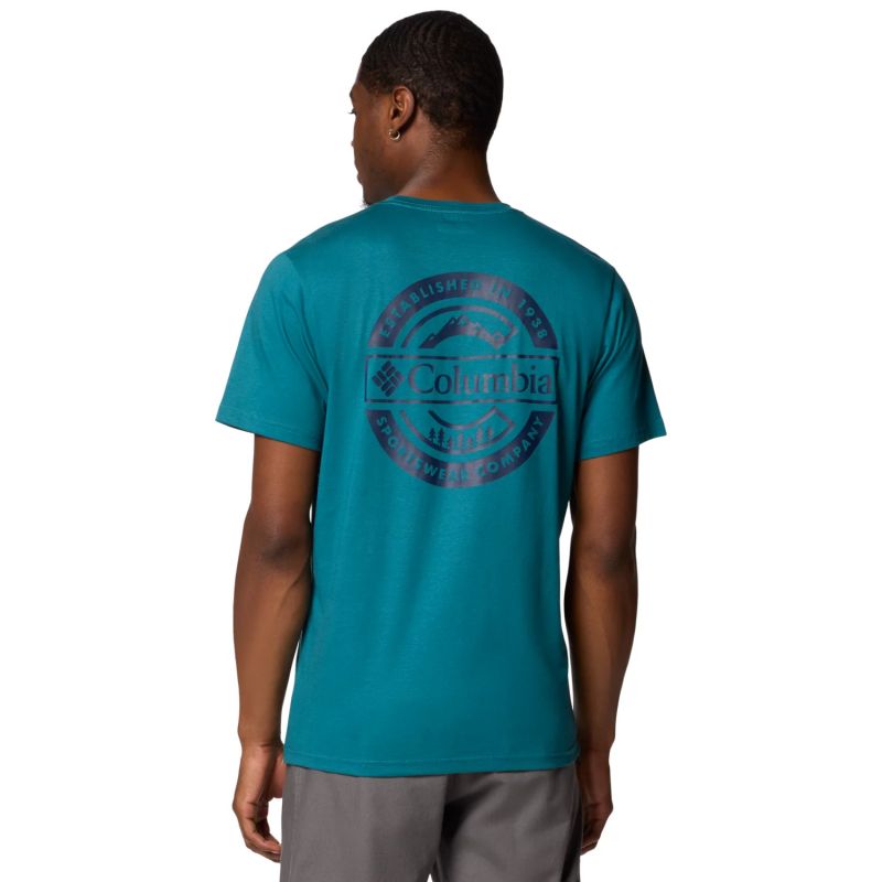 Columbia Rapid Ridge Back Graphic Tee II M 1934824364 Clothing/Outdoor/T-shirts with short sleeves/Columbia Your Sports Performance