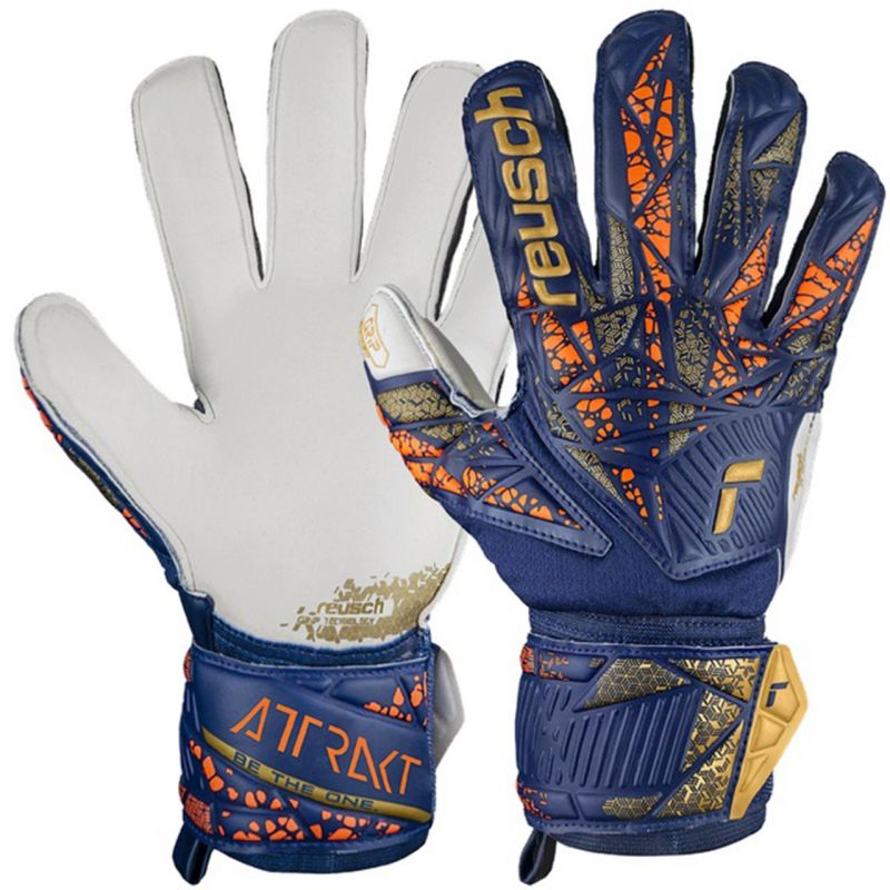 Reusch Attrakt Grip goalkeeper gloves 5470815 4410 Accessories/Gloves Your Sports Performance