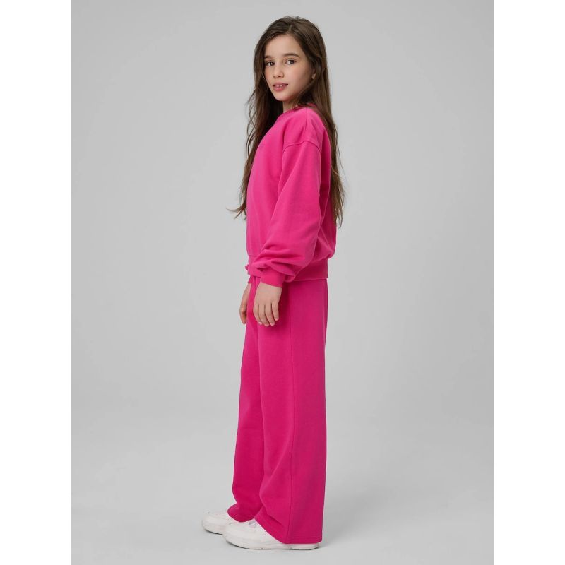 Girls' straight leg sweatpants 4F 4FJRSS26TTROF1796-54S 4f