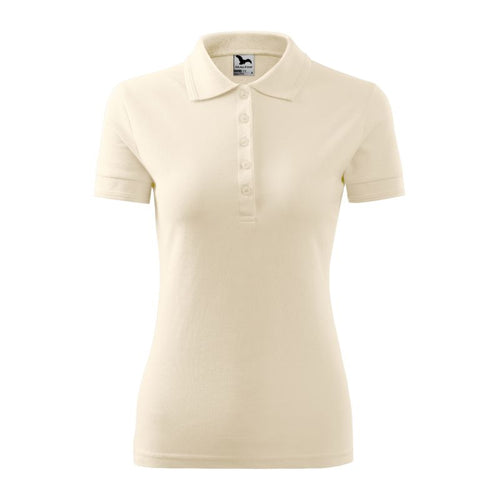 Women's Pique Polo Shirt (Almond)