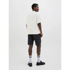 Jack&Jones men's T-shirt JORPAROS KNIT ESTER SS CROCHET POLO 12272562 SEA SALT Jack&Jones