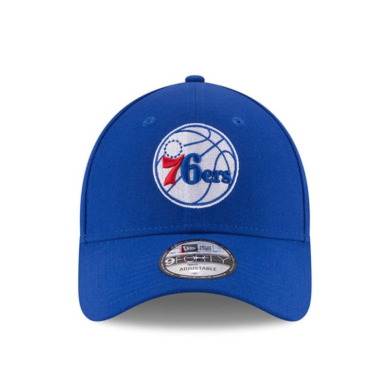 New Era 9FORTY NBA Philadelphia 76ers Blue Cap - 11405596 Odzież/Czapki/Czapki z daszkiem Your Sports Performance