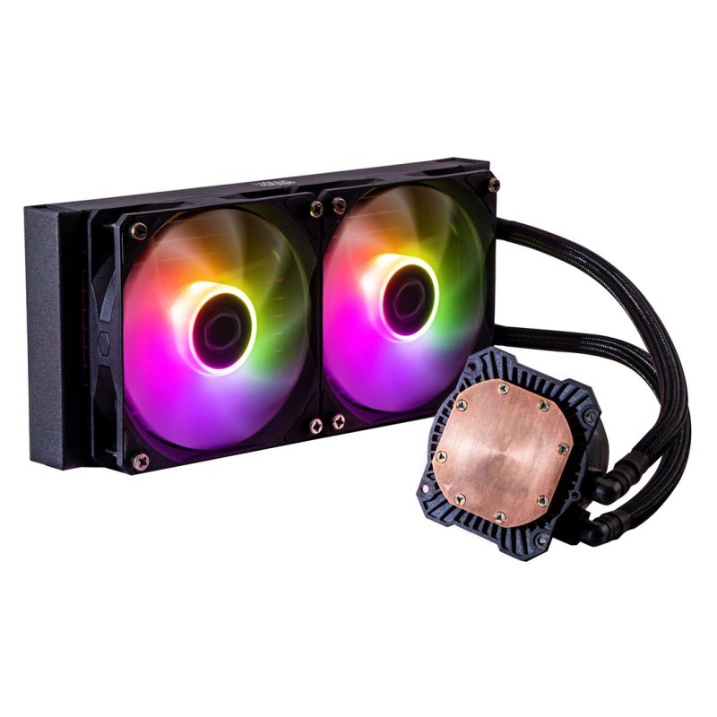 COOLER MASTER CPU WATER COOLER MASTERLIQUID 240L CORE ARGB MLW-D24M-A18PZ-R1 Chłodzenie/Chłodzenie - zestawy chłodzenia wodnego Your Sports Performance