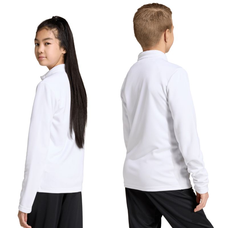 adidas Entrada 26 Track kids' sweatshirt white JZ6605