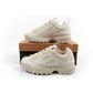 Fila Disruptor women's shoes sports sneakers fashionable beige comfortable Fila