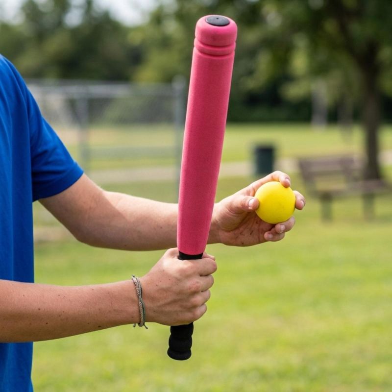JUNIOR BASEBALL BAT 54CM SOFT RED Sport/Baseball Your Sports Performance