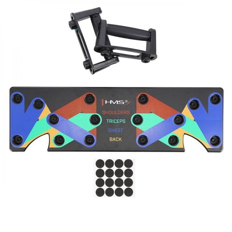 HMS PU10 Multifunctional Push-Up Board Black In preparation Your Sports Performance