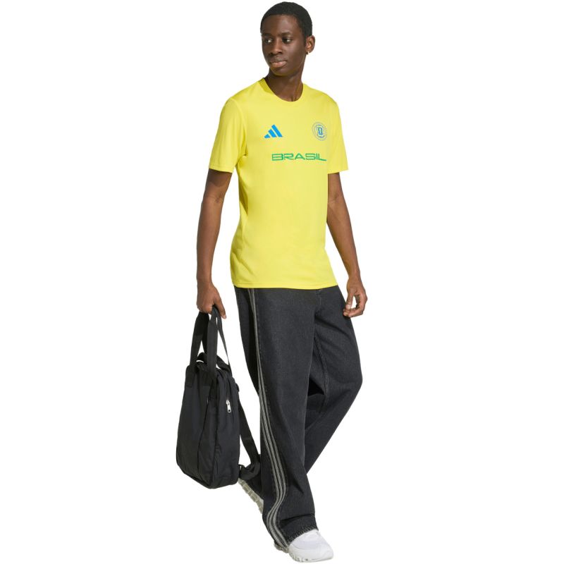 Men's adidas Brazil 26 Jersey Yellow KH2307