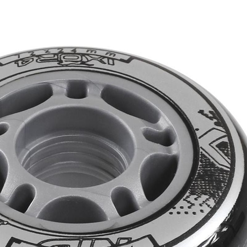 PU 70x24 82A BLACK WHEELS (4 pcs.) NILS EXTREME In preparation Your Sports Performance