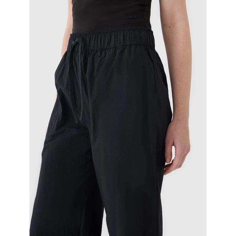 Women's casual wide-leg trousers 4F 4FWSS25TTROF1012-20S *Kategoria tymczasowa Your Sports Performance