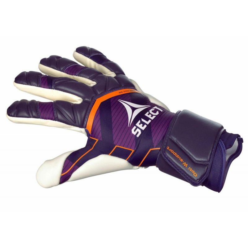 SELECT 88 Pro Grip Goalkeeper Gloves Purple/White In preparation Your Sports Performance