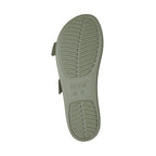 Crocs Brooklyn Buckle Low Women's Slides Green 211215 3BX