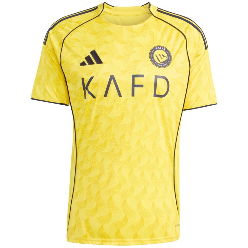 adidas Men's Al Nassr FC 2025/2026 Home Jersey Yellow JN7982