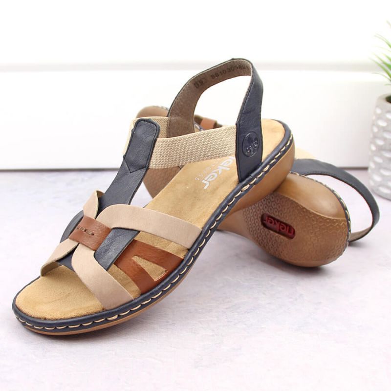 Comfortable Rieker W RKR662 multicolor sandals Footwear/Lifestyle/Rieker Your Sports Performance