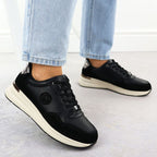 Women's black leather shoes Filippo DP7106/25 Footwear Your Sports Performance