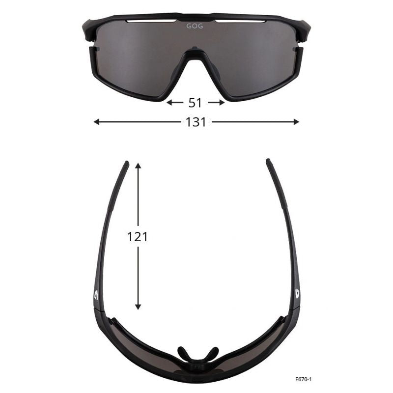Gog E670-1 HDX Orion Glasses Accessories/Lifestyle, Multisport/GOG Your Sports Performance