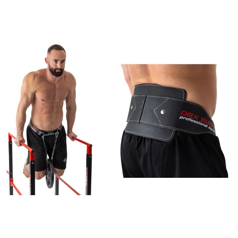 DBX-WB1 GENUINE LEATHER DIP BELT Pasy obciążeniowe - Dip Belt Your Sports Performance