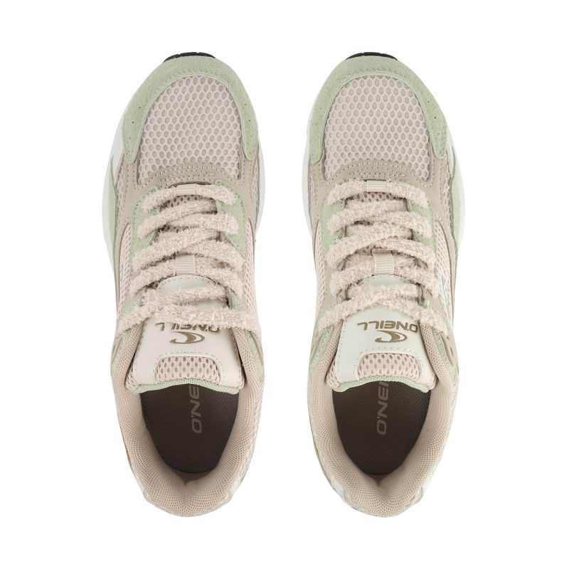 O'Neill Montauk Women's Shoes White and Light Green 90261011 05Z