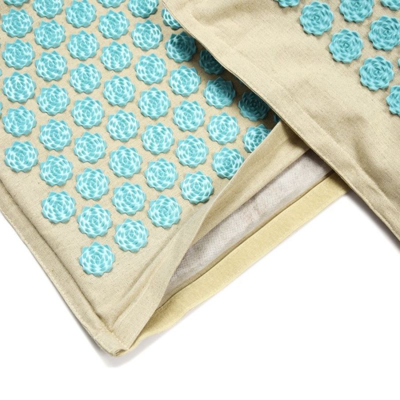 Acupressure mat + pillow SMJ sport YG009 Premium Eco (flax coconut buckwheat) Accessories/Training equipment Your Sports Performance