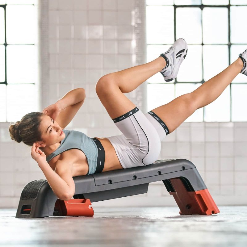 Reebok adjustable step with bench function RAP-15170RD Accessories/Training equipment/Stepy Reebok