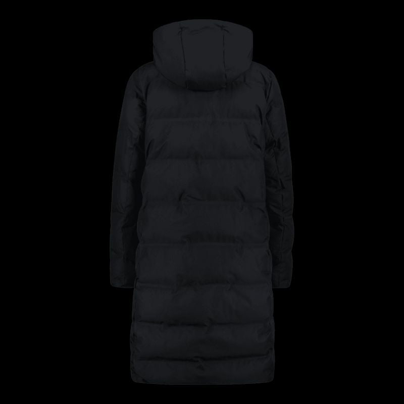 CMP Women's Hooded Winter Jacket, Insulated Waterproof Coat, Black (34K0096/U901) In preparation Your Sports Performance