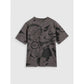 Boy's oversize T-shirt with print 4F 4FJRAW25TTSHM3063-90A *Kategoria tymczasowa Your Sports Performance