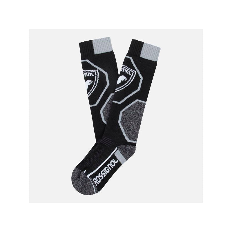 Rossignol Jr Speed Confort Socks Black Import z PMSport Your Sports Performance