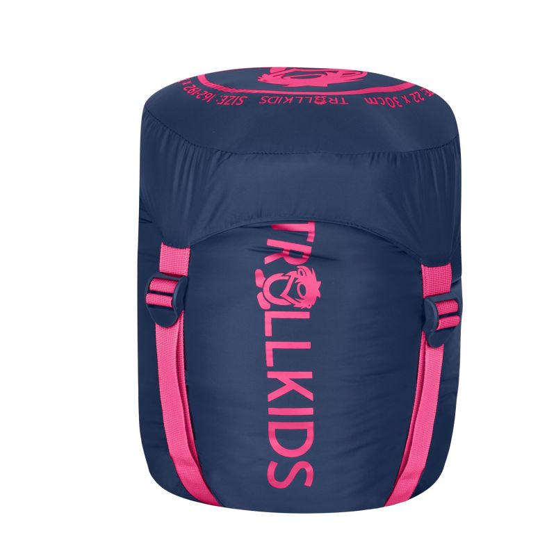 Trollkids Fjell Dreamer II girl's/boy's camping sleeping bag for outdoor camping, black (970-114) In preparation Your Sports Performance