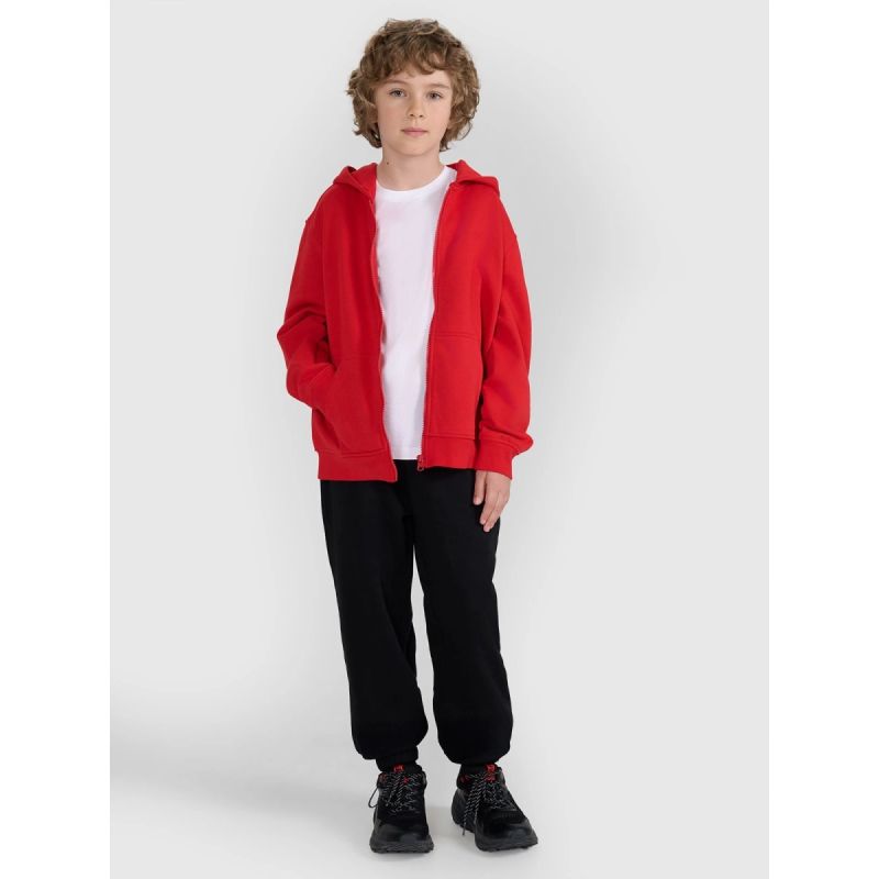 Boy's zip-up hoodie sweatshirt 4F 4FJRAW25TSWSM2488-62S 4f