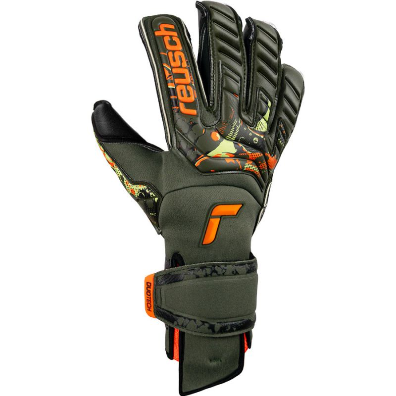 Reusch Attrakt Duo Evolution Adaptive Flex M 53 70 055 5555 goalkeeper gloves Accessories/Gloves Your Sports Performance