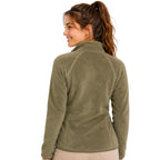 Geographical Norway Women’s Fleece Jacket UPALINE OLIVE DB LADY 047-1 (WZ4071F/GN-OLIVE)