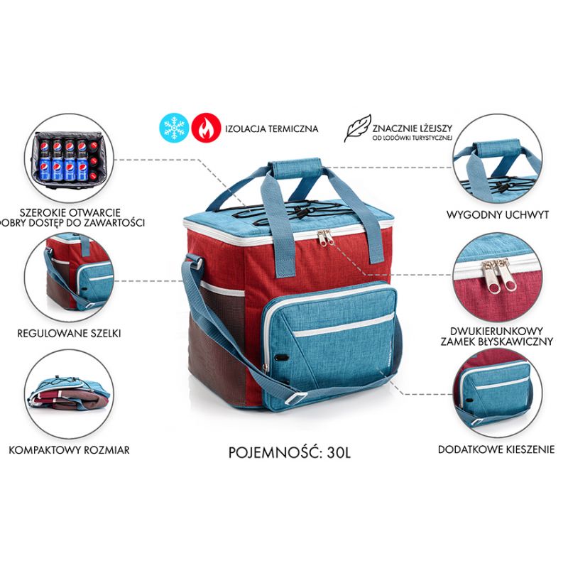 Meteor Frosty 30L Thermal Bag Yellow/Teal To be categorized Your Sports Performance