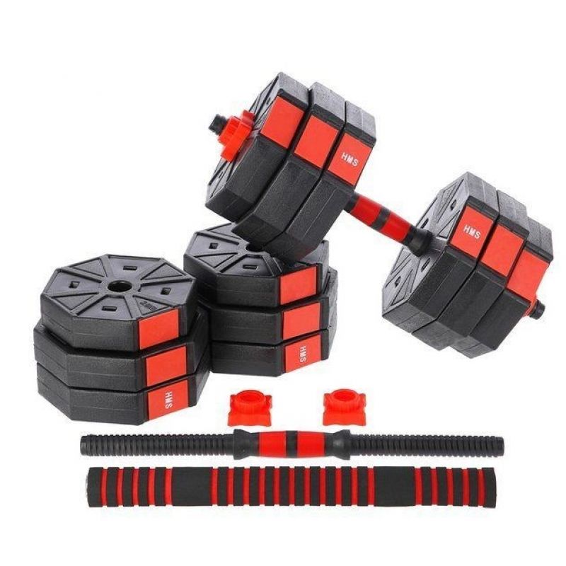 Composite dumbbell HMS SGC30 30kg + barbell In preparation Your Sports Performance