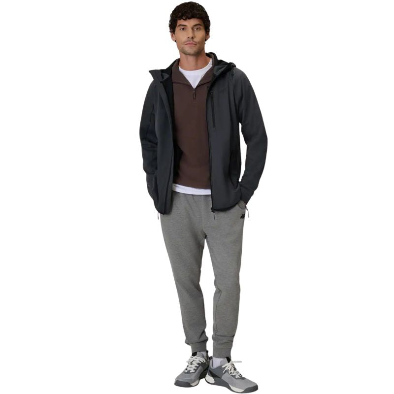 Men’s 4F M646 Softshell Jacket Anthracite 4FWAW26TSOFM646 22S